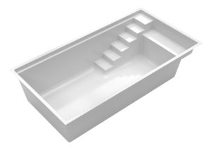 3D-Modell GFK-Becken Novacomet