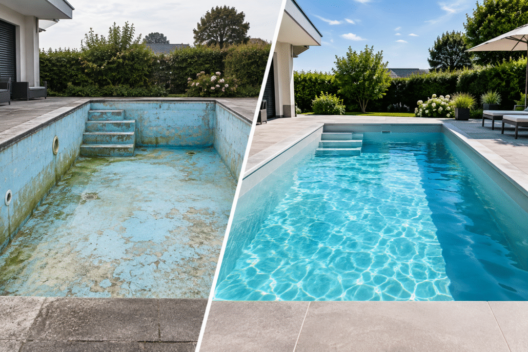 Schwimmbadbau in Mainz und Rhein-Main. Sanierung